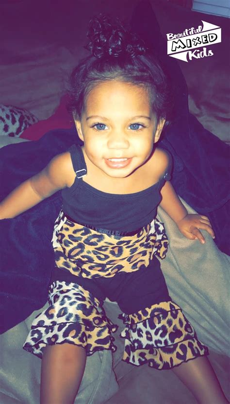 Amirah Grace 1 Year African American And Caucasian English ♥️