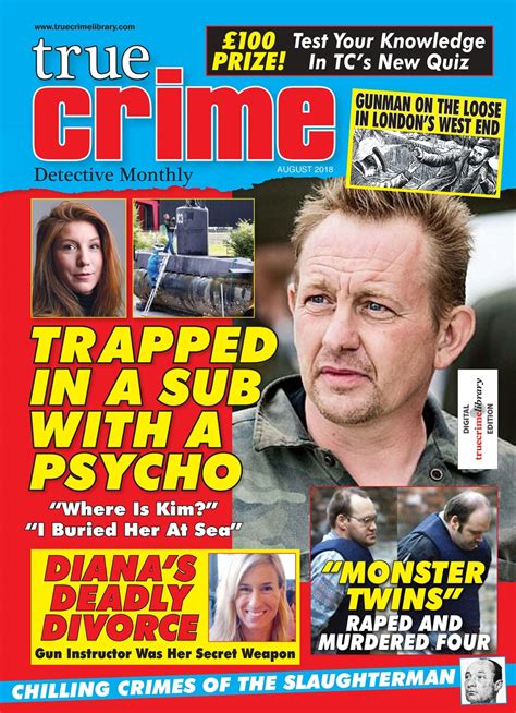 True Crime Magazine True Crime August 2018 Back Issue