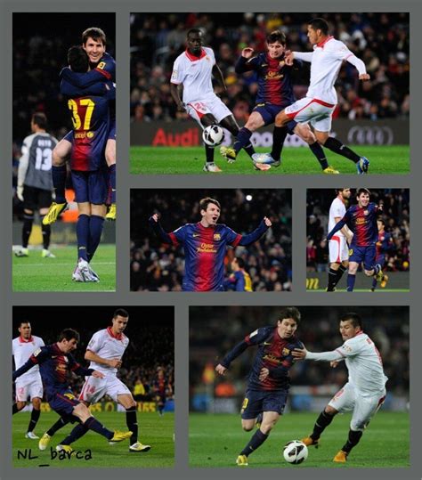 Collage Messi Best Player Lionel Messi Barcelona Collage