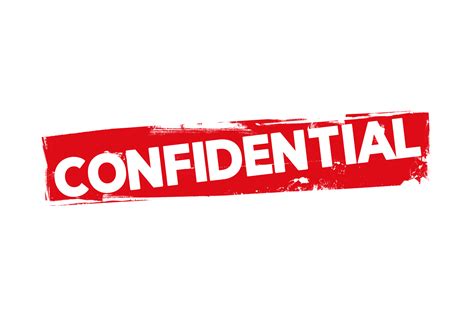 Grunge Confidential Label Psd Psdstamps