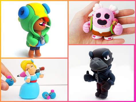 There's some good youtube channels that make them out of clay and they're beautiful, but they do it for themselves only. Brawl Stars Figures, handmade with polymer clay - Several ...