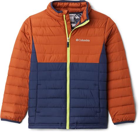Columbia Boys Powder Lite Fall And Winter Jacket Water Repellent