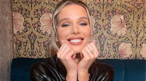 Ex Celtic Wag Helen Flanagan All Smiles As She Stuns In Leather Top In