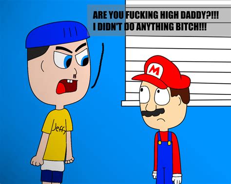 Jeffy Is Angry With Mario By Princestickfigure On Deviantart