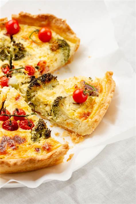 Easy Broccoli Quiche With Tomatoes 31 Daily
