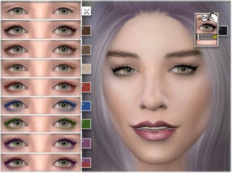 Sims 4 Cc Eyelashes Vixella Freakvsa