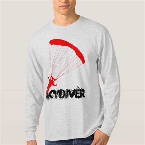 Skydiving T Shirts Skydiving T Shirt Designs Zazzle