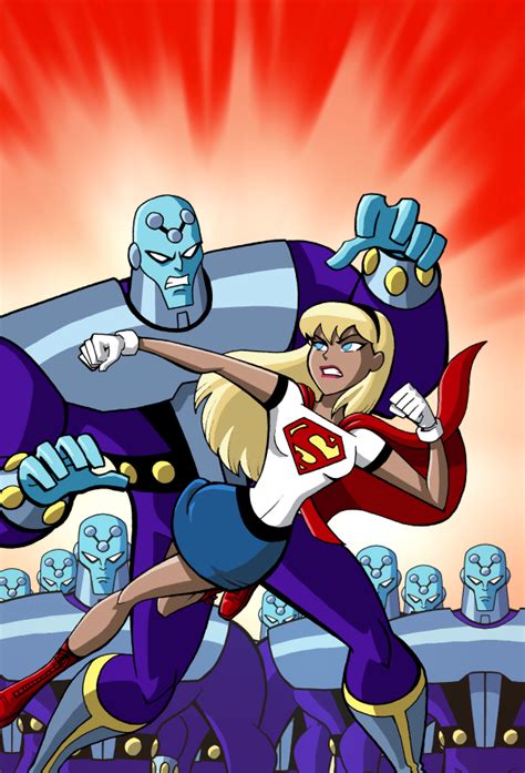 Supergirl Vs Brainiac By Lucianovecchio On Deviantart Supergirl Comic
