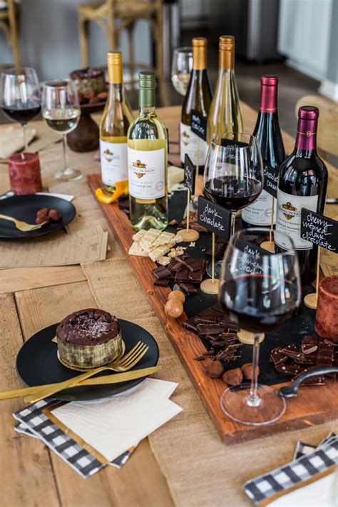 Wine And Chocolate Pairing Tasting Party