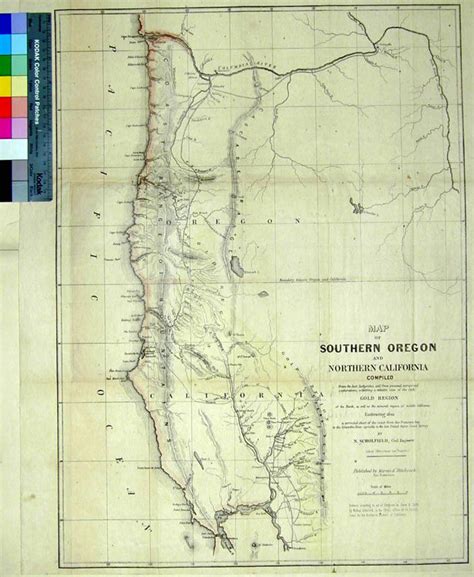 Northern California Southern Oregon Map Map