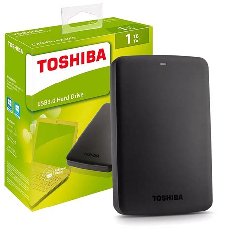 Toshiba Canvio Basics HDD Hard Disk Portable 1TB | Hard disk, Hard disk drive, Hard drive