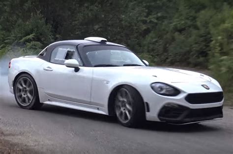 Watch And Hear The Fiat 124 Abarth R Gt Rally Car Perform Shakedown Runs
