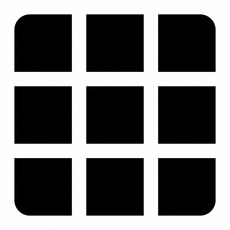 Grid Square Table Cell Icon Download On Iconfinder