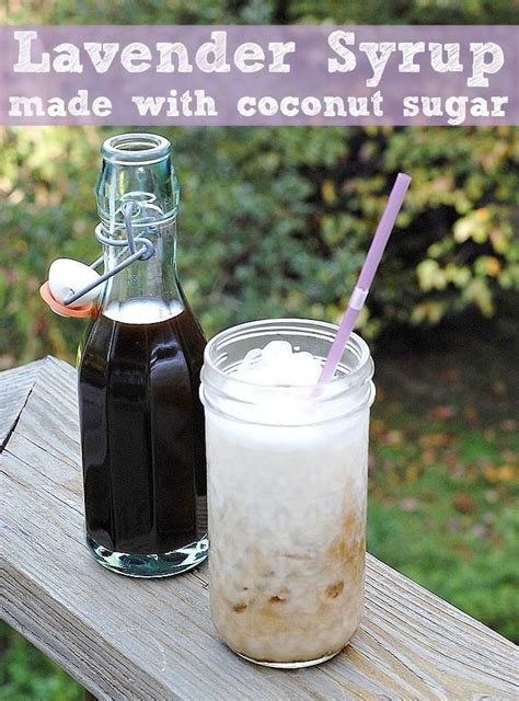 Coffee syrup that is not sweet may sound as a paradox. Lavender Syrup with Coconut Sugar for Your Coffee ...