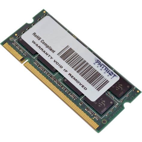 Patriot 4gb Signature Series Ddr2 800 Mhz So Dimm Psd24g8002s