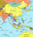5 Free Printable Southeast Asia Map Labeled With Countries PDF Download ...