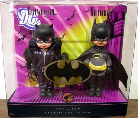 Batman Catwoman Pink Label Barbies Collection As Pictured In Box Mint