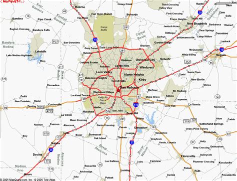 Welcome to the san antonio google satellite map! San Antonio Map - ToursMaps.com