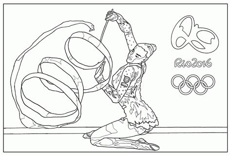 rio 2016 summer olympic games coloring page coloring home