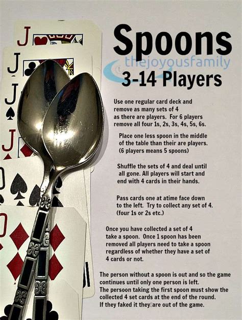 Though spoons may seem confusing or complicated at first, it is incredibly easy to learn and an absolute blast to. Awesome Indoor Activities for High Energy Kids