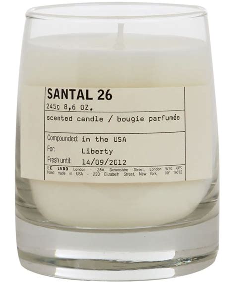 Santal 26 Candle Le Labo Shop More From The Le Labo Collection At