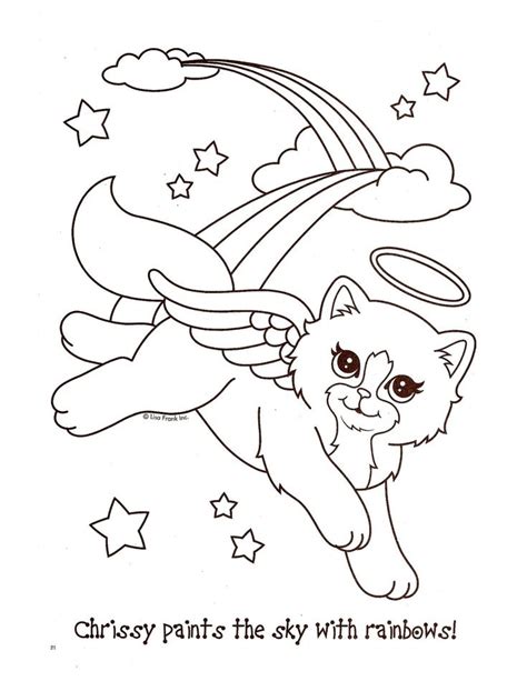 Coloring pages for kids dogs coloring pages. Angel Kitty Coloring Pages Gallery | Gambar