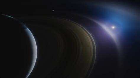 Saturn Majestic Planet With Stunning Rings Stock Motion Graphics Sbv