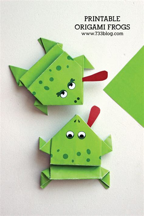 Printable Origami Frogs Inspiration Made Simple