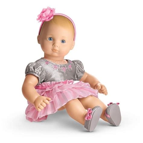 American Girl Vhtf Bitty Baby Twin Green Apple 2 In1 Outfit Complete