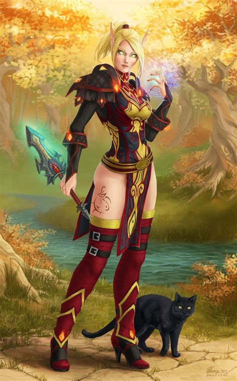 Alori By Angevere Warcraft Art Fantasy Female Warrior World Of Warcraft