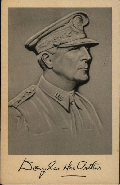 General Douglas Macarthur World War Ii Postcard