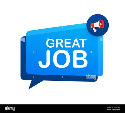 Good Job Well Done Stock Vector Images Alamy