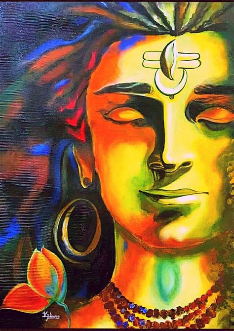 Lord Shiva Digital Art