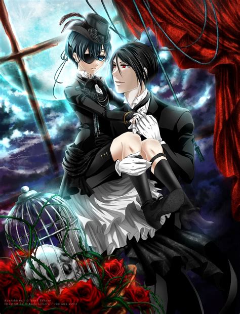 Kuroshitsujifull1986355 Ciel X Sebastian Photo 40239547 Fanpop