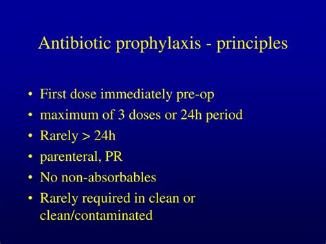 Ppt Surgical Wounds And Antimicrobial Prophylaxis