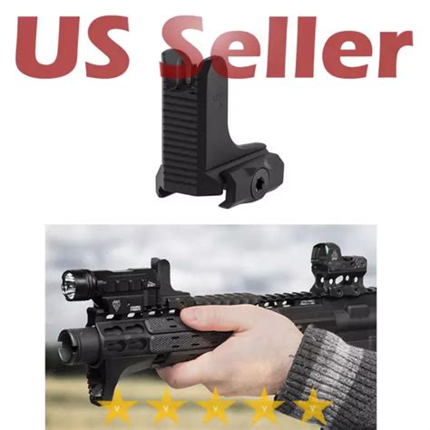 Utg Leapers Super Slim Fixed Low Profile Front Sight Black 2500