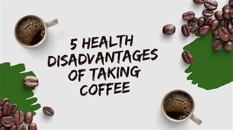 5 Health Disadvantages Of Taking Coffee Youtube