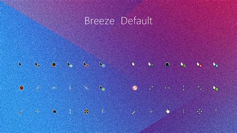 Breeze Default Cursors By Alexgal23 On Deviantart