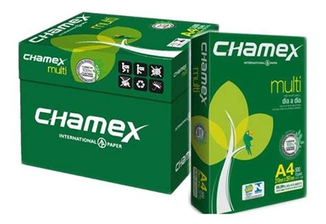 Papel Fotocopia Chamex A4 Pack X 10 Resmas De 500 Hojas 159000