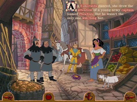 Disney S Hunchback Of Notre Dame Animated Storybook Download 1996 Educational Game