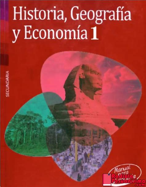 Manual Para El Docente De Historia Geografía Y Economía 1 Secundaria