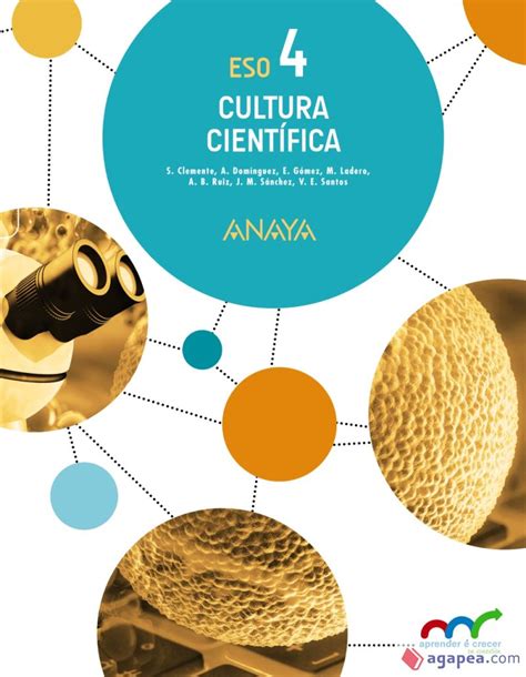 Cultura Cientifica Anaya Educacion Agapea Libros Urgentes