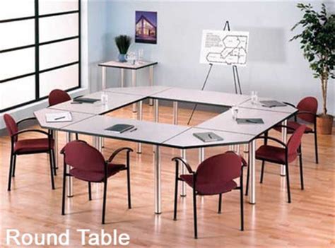 Tables in 7 shapes, 8 edge profiles, and sizes up to 72″ x 216″. Aspen Modular Conference Table