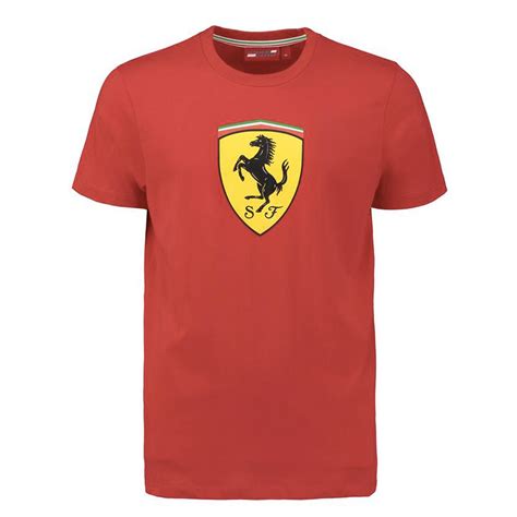 Ferrari Classic T Shirt Red Mj Monaco