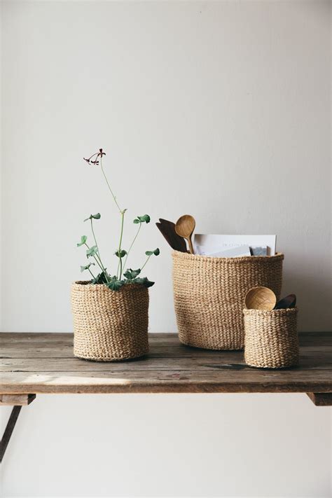 Nature home decor's score is calculated based on overall customer ratings, brand name recognition & popularity, price point vs. Natural Woven Basket | Natural home decor, Home decor ...