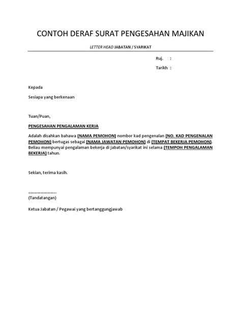 Mulai dari surat pemberitahuan kegiatan, pembayaran, pengiriman, perusahaan, dll. Contoh Surat Akuan Sumpah Membina Rumah - Kumpulan Contoh ...