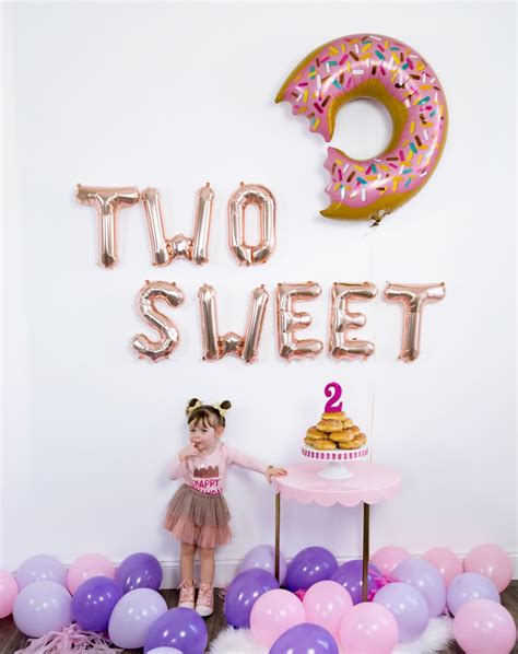 Inspired Style Inspired Life Donut Birthday Parties 2nd Birthday Party Themes 2nd Birthday