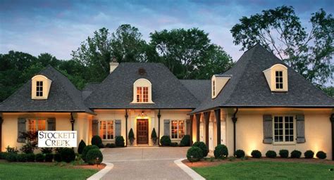 1080 Stockett Creek Drive Facade House Traditional Exterior Homes