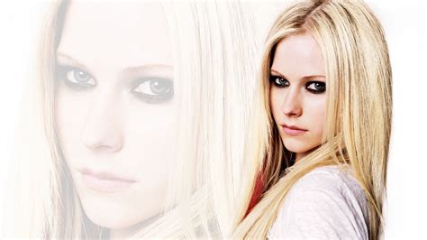 Wallpaper Face Women Model Blonde Long Hair Collage Celebrity Singer Avril Lavigne