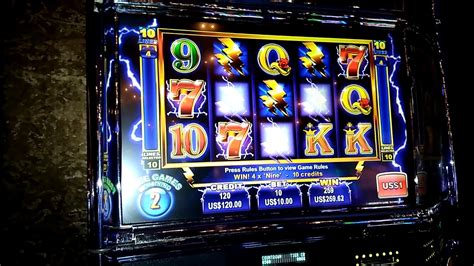 Super Big Slot Machine Win Thunder Cash 10 Bet Youtube